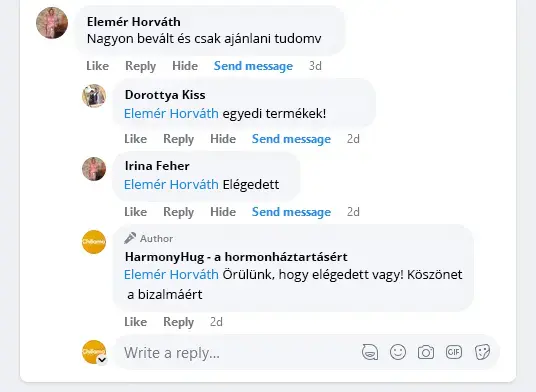 Mindannyian bíztak bennünk és elégedettek voltak