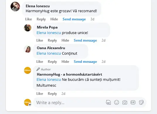 Toate au avut încredere în noi și au fost mulțumite