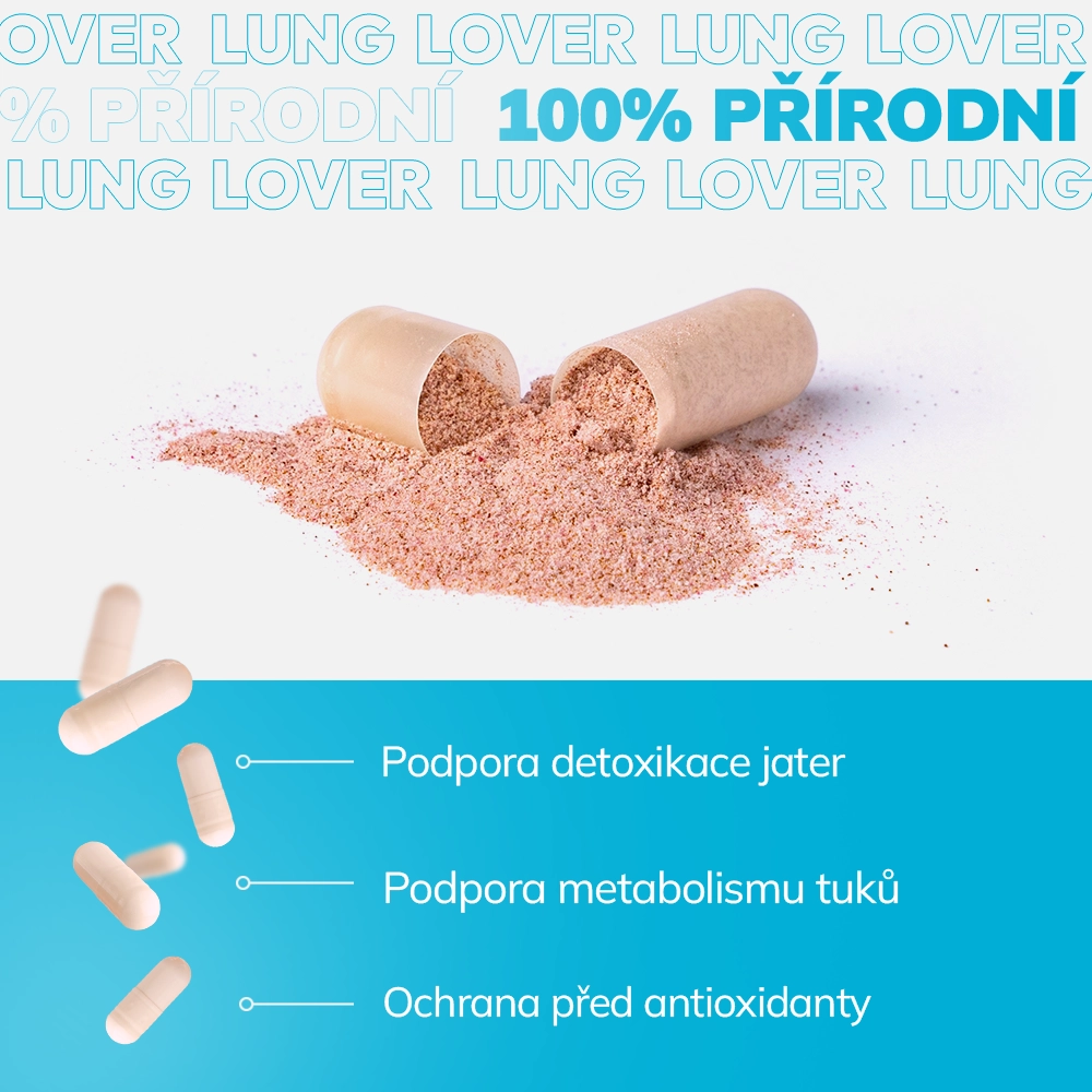 1+1 LungLover - Čisté plíce, dlouhý a lepší život