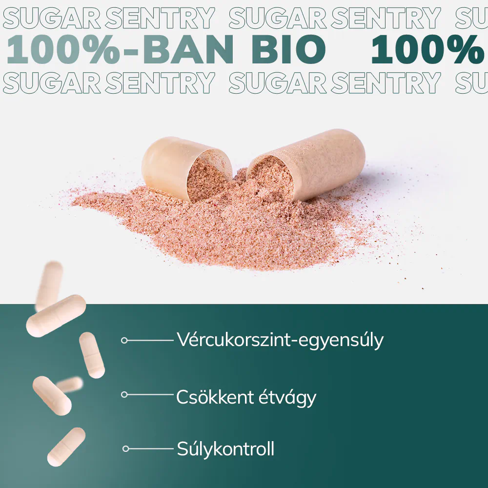 Vegyél 1-t, szerezz 1-et ingyen: SugarSentry - csökkenti az édesség utáni sóvárgást