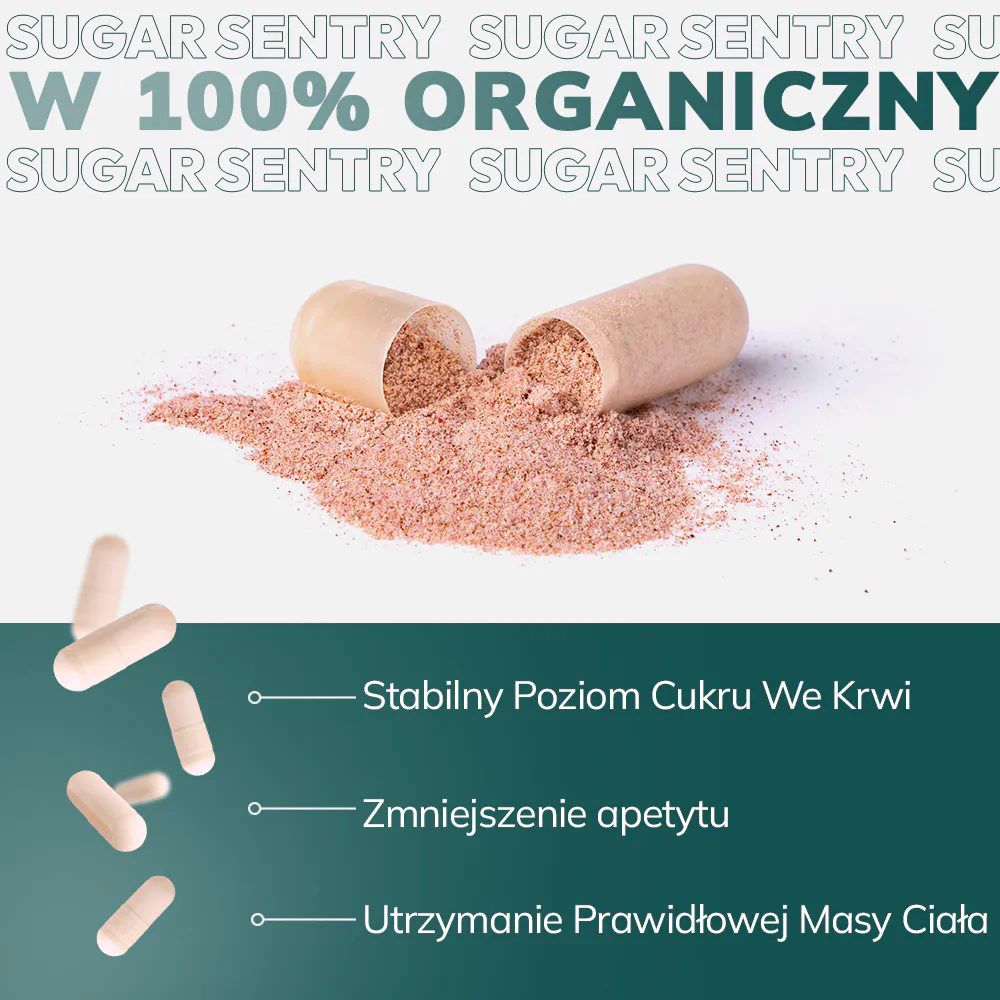 Kup 1, zyskaj 1 za DARMO: SugarSentry - ogranicza zachcianki na słodycze